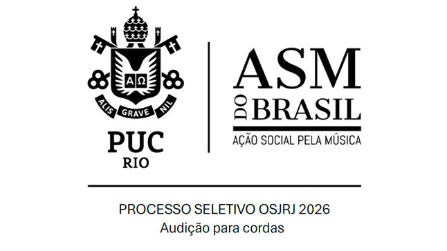 Audição para cordas 2026