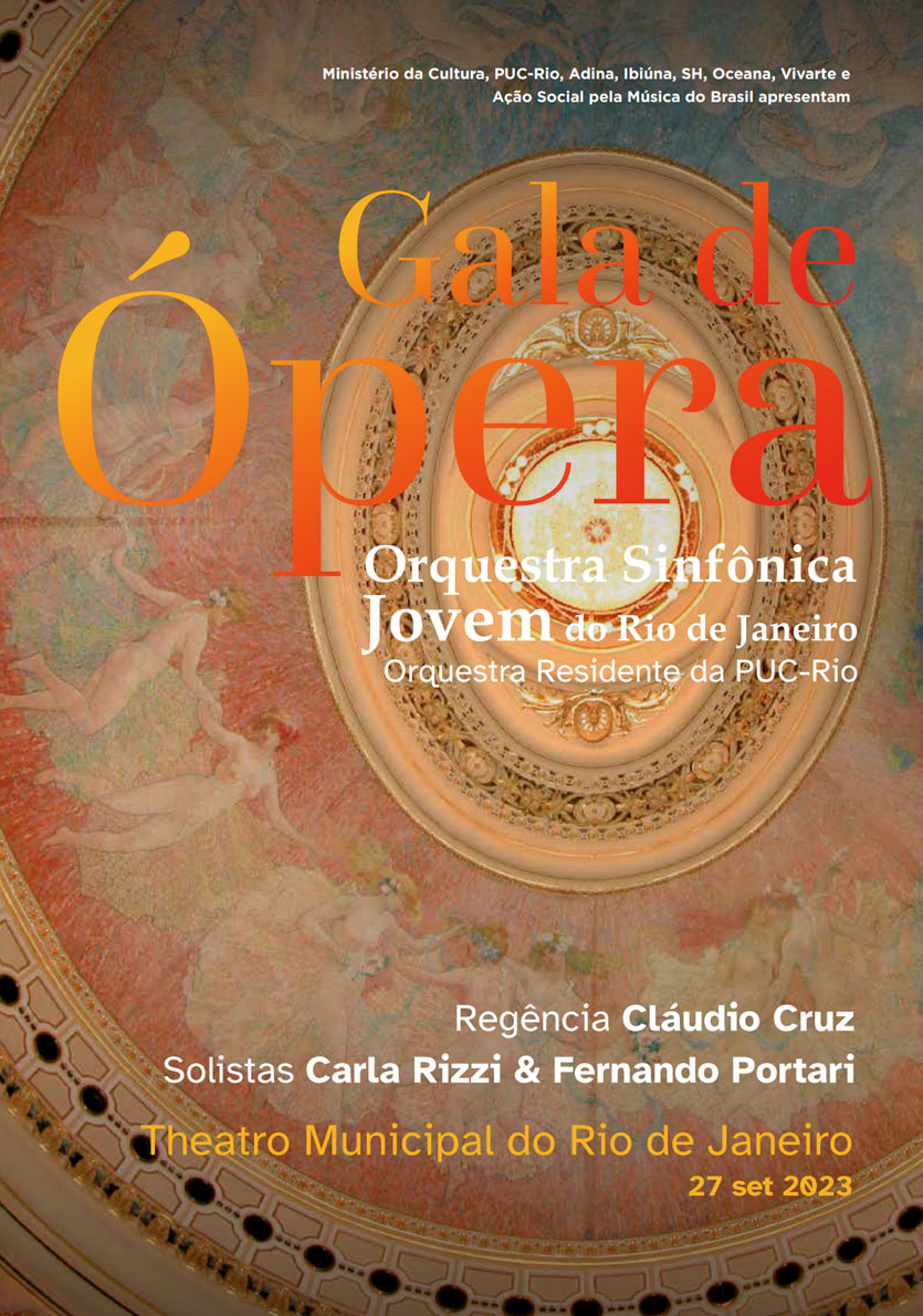 Gala de Ópera OSJRJ no Theatro Municipal do Rio de Janeiro